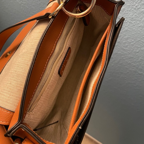 Brown Ringed Saddle Bag - Picture 7 of 7